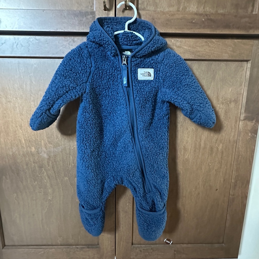 The North Face Kids Cozy Blue Footie